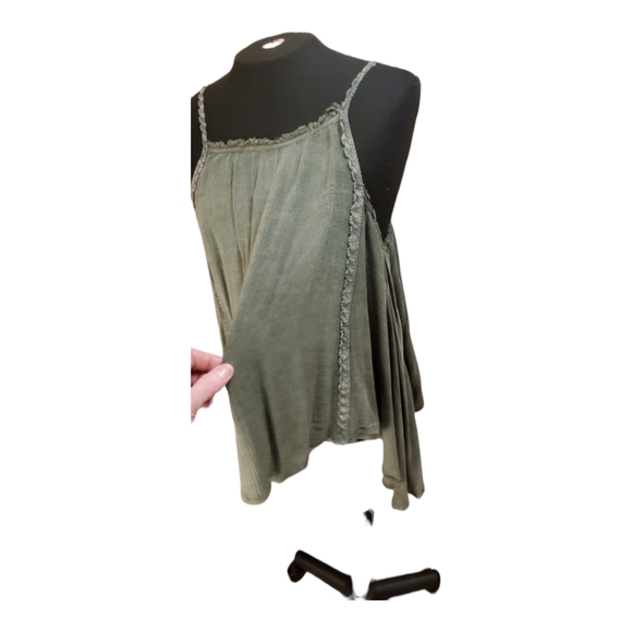 Hippie Vibe oversized summer Top.  No tag, rough, raw edges style. - Picture 8 of 10
